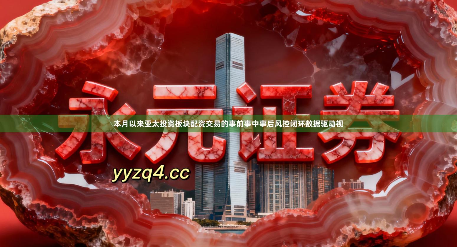 本月以来亚太投资板块配资交易的事前事中事后风控闭环数据驱动视