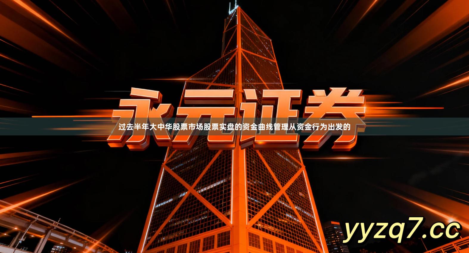 过去半年大中华股票市场股票实盘的资金曲线管理从资金行为出发的